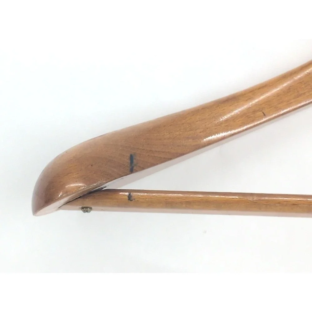 VTG Fitwell Wooden Suit Hanger Detachable Extension Reach Pole RARE  GERMANY